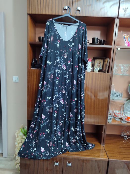 Дамска рокля макси размер