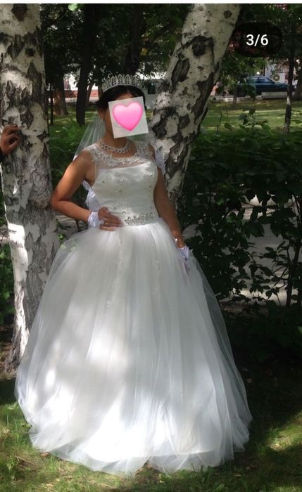 Продам свадебное платья 10.000тг