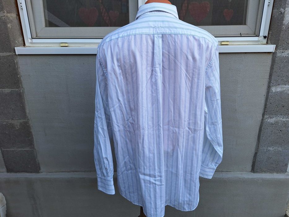 Jacques Britt blue | bust 136 cm | camasa barbat mar. 56 | XL - XXL