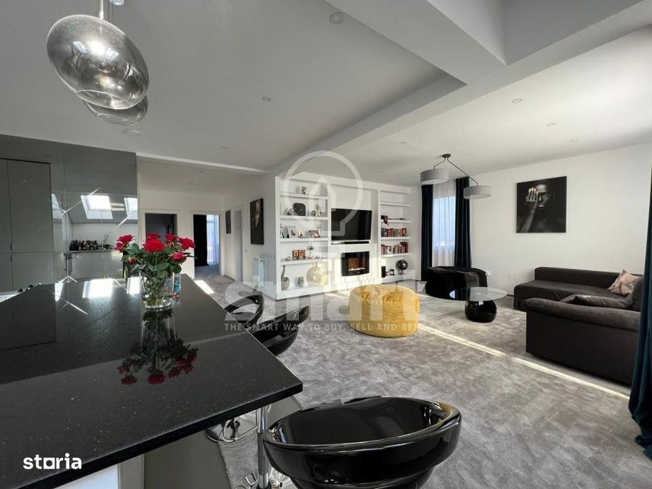 Apartament de lux 3 camere,118mp, Buna Ziua +2 locuri parcare+boxa