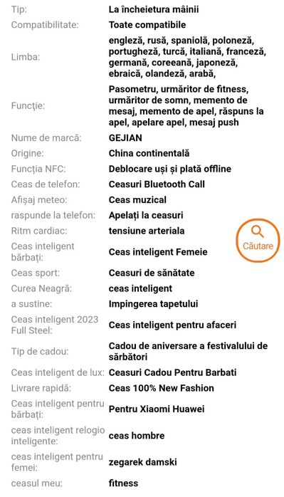 Ceas Smart Watch 2023