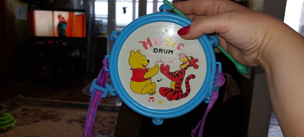 Барабан игрушечный