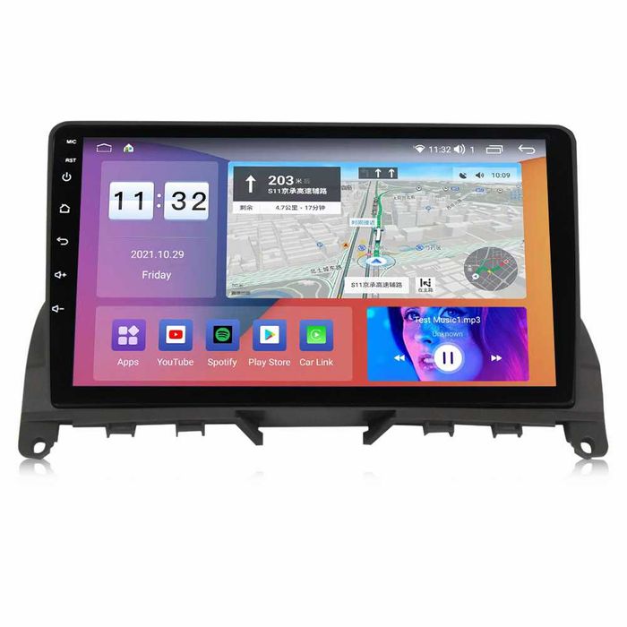 Navigatie Mercedes C Class W204 din 2006 - 2012 , Garantie 2GB 4GB 8GB