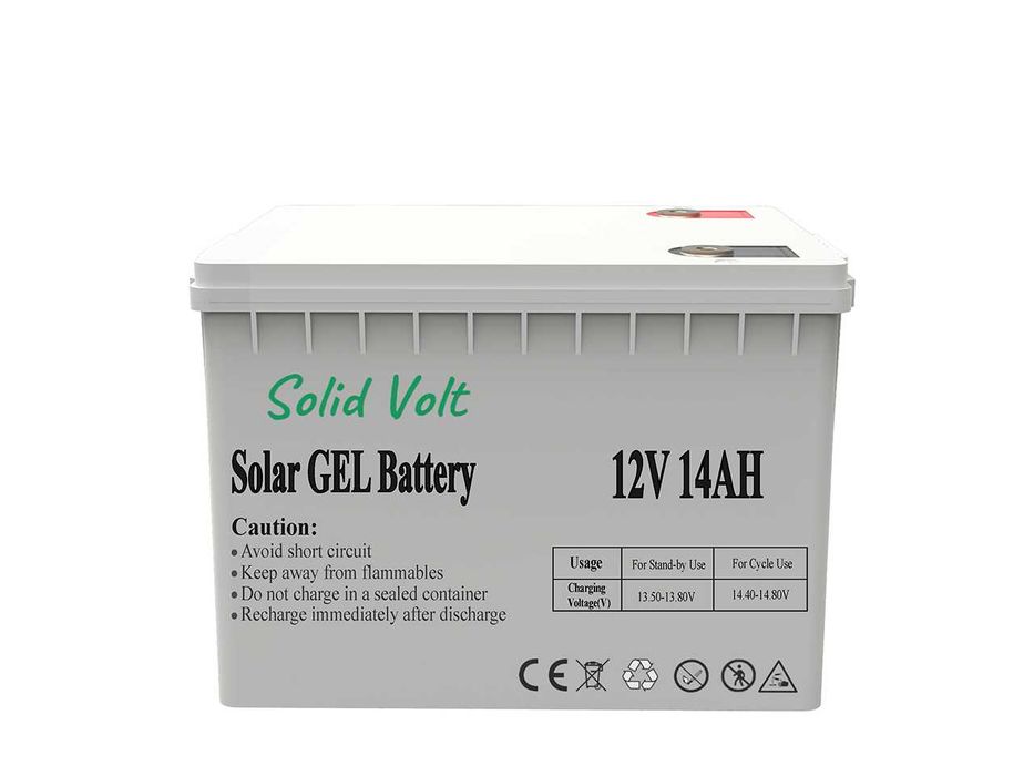 Baterie acumulator 12V – 14 Ah gel solar descarcare lenta
