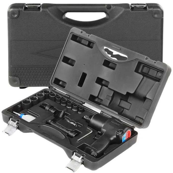 Гайковерт пневматичний 1/2" з набором головок