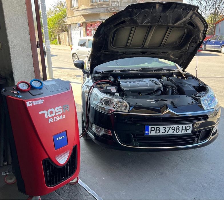 Зареждане на Автоклиматици R134a и R1234yf ПРОМО ЦЕНА 30.00евро