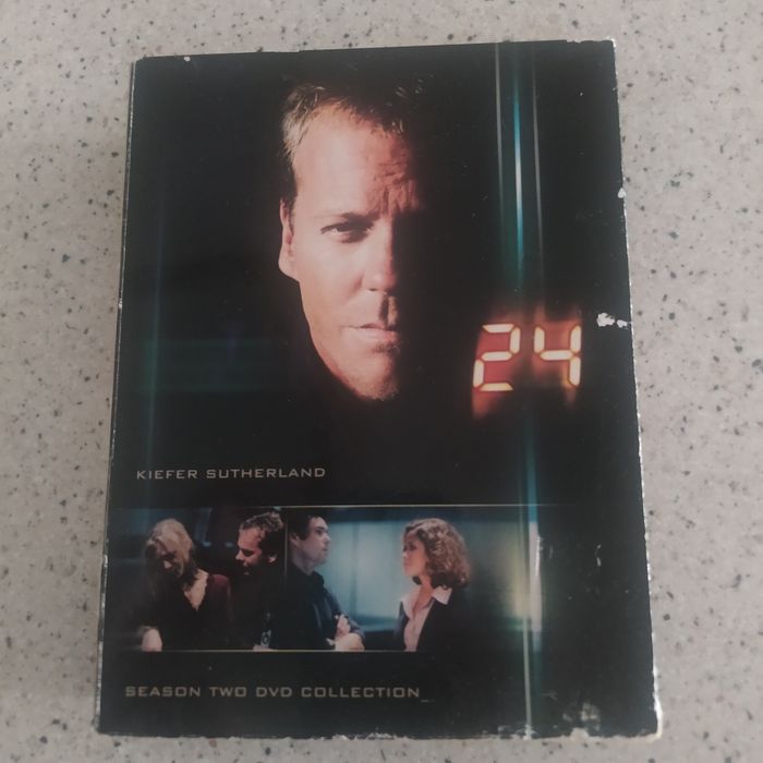 DVD сериал 24 втори сезон 7 диска