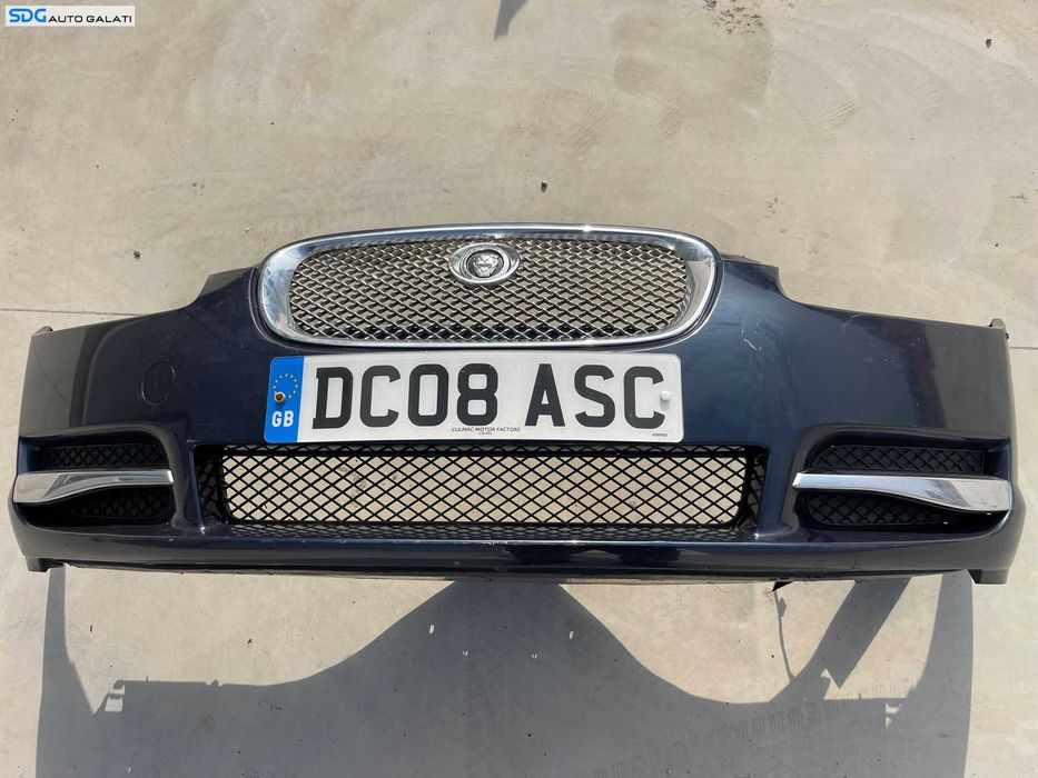 Bara Spoiler Fata Completa cu Grila Emblema Grile Jaguar XF 2008 - 2011 Cod 8X23-17C831 [Z0111]