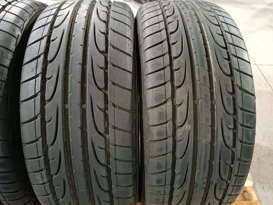 Лети джанти 16ки 5х100 Skoda + летни гуми 215/45/16 Dunlop