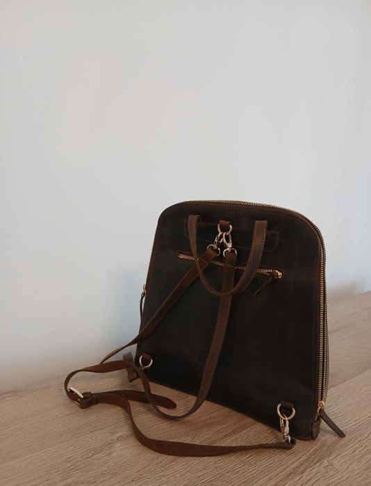 Geantă Piele Naturală | Lucrat Manual/Model unic