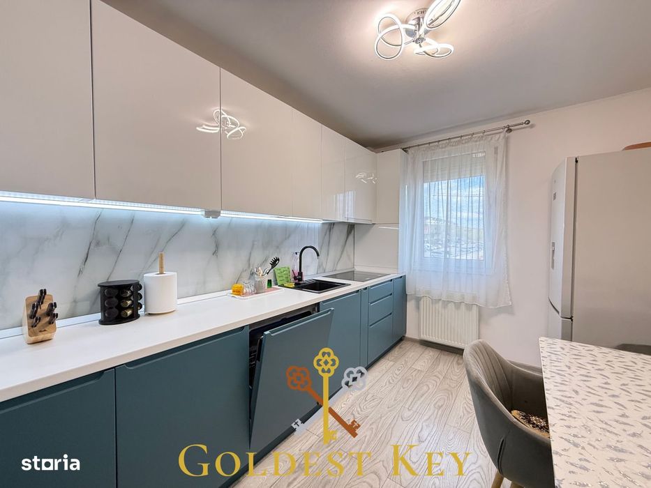 Apartament modern cu 2 camere, balcon si parcare exterioara BACIU