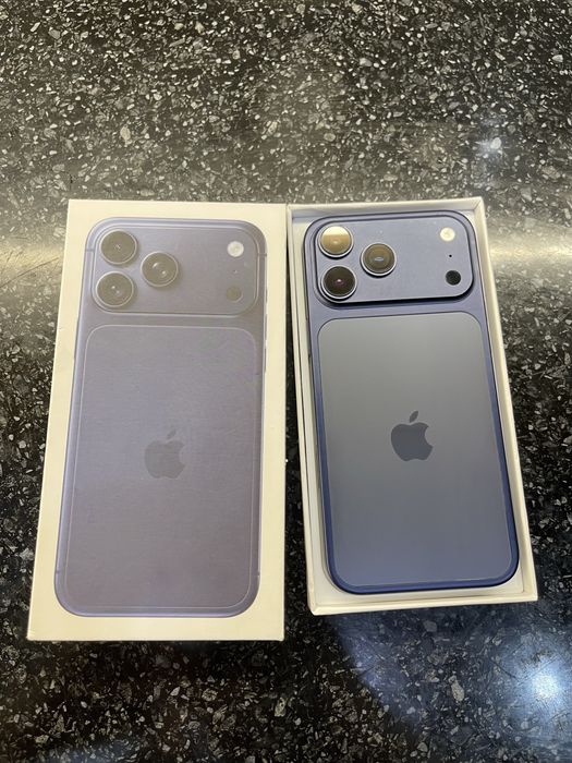 Продам iPhone 17 pro max синего цвета