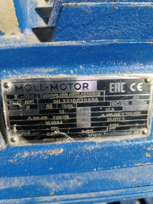 Presa peleți  cu motor de 15 kw