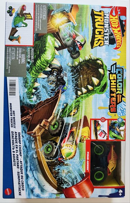 Hot Wheels, Monster Trucks-комплект с променлив цвят