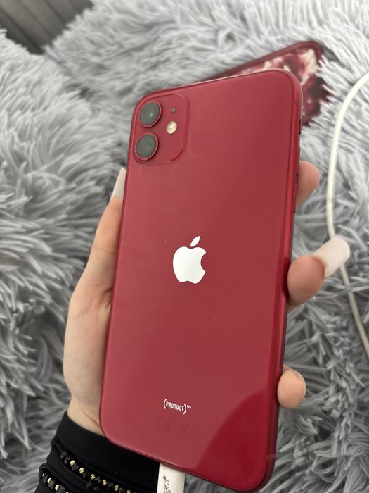 iphone 11 rosu cu husa