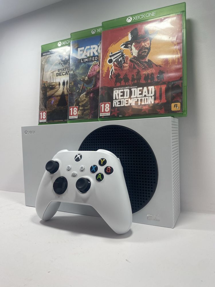 Vând Xbox Series S 500GB Nou + FarCry 4, State of Decay, RDR 2 ...