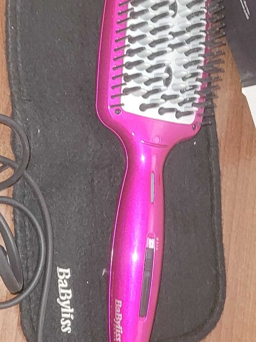 Perie electrică de îndreptat părul BaByliss Liss Brush 3D,