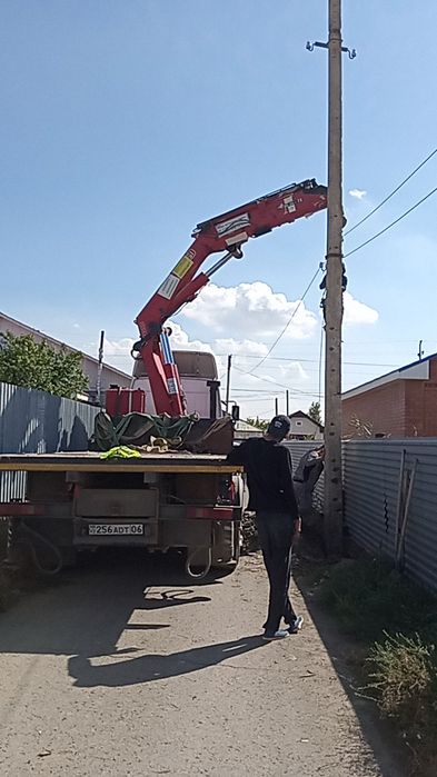 Манипулятор қызметі жук тасымалдау