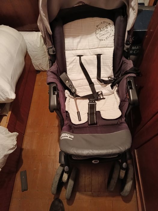 Бебешка количка 3 в 1 Jane Nomad , кош за новородено и лятна количка