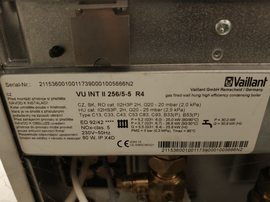 Centrala Vaillant 25kw gaz pentru piese