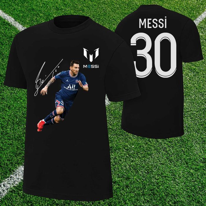 Детски тениски LEO MESSI / ЛЕО МЕСИ с подпис! Или с ТВОЯ идея!