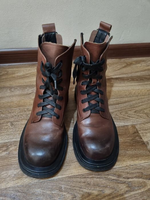 Кожанные ботинки Respect