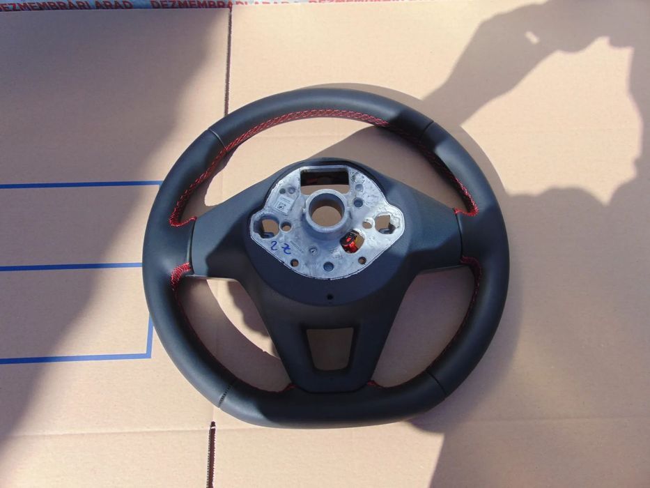 Volan piele cu comenzi VW Golf 8 Polo T Cross ID4 ID3 comenzi cu touch modul volan Passat 3g5 b8 T6 cod 6380998