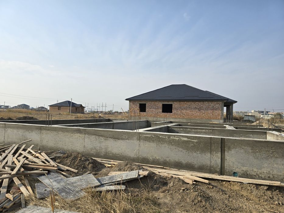 Фундамент құямыз.