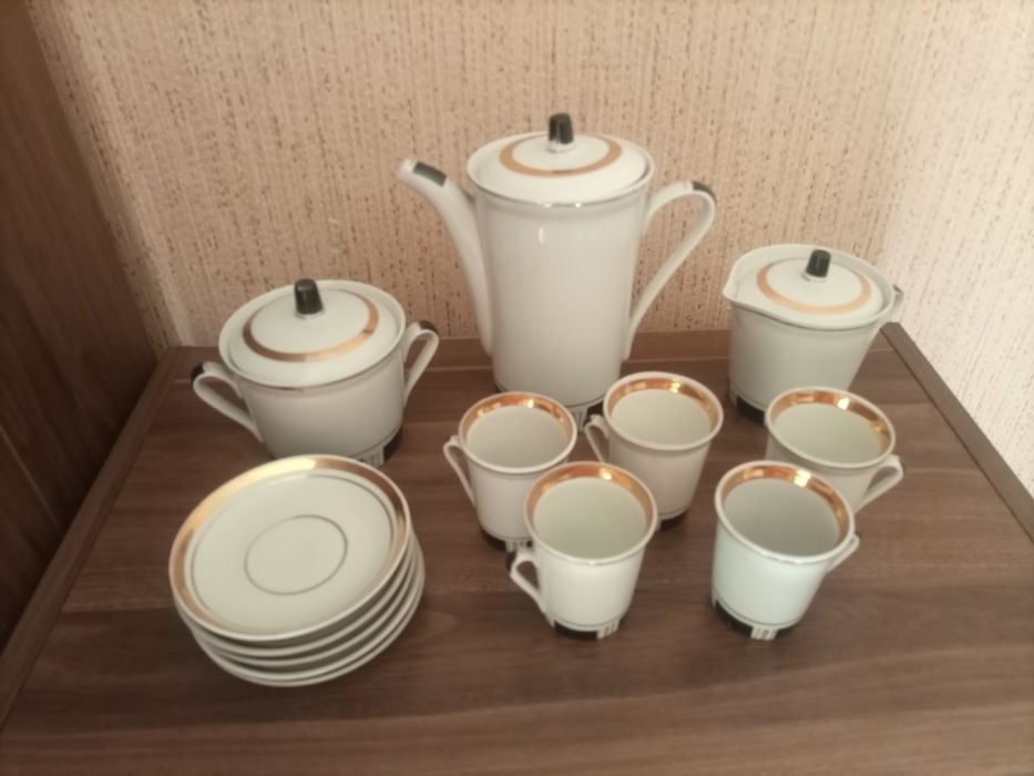 Сервиз кофейный Городницкий фарфоровый завод СССР