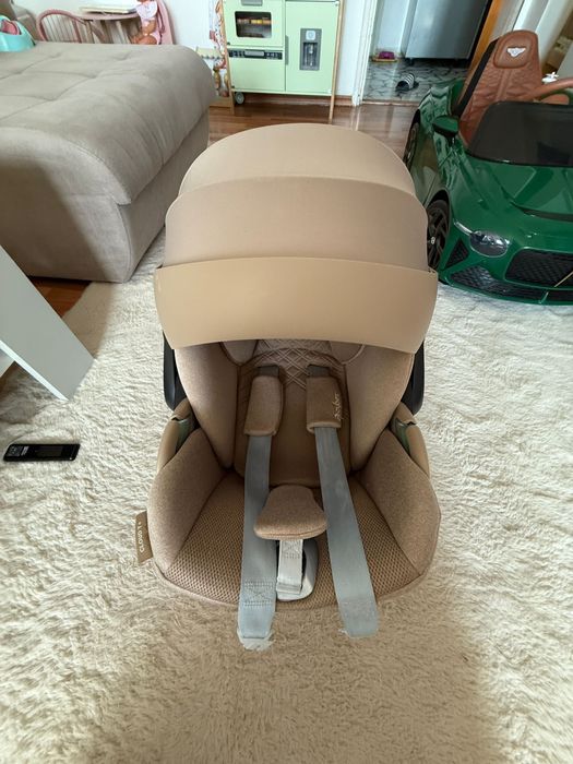 Cărucior Cybex Balios S Lux Almond Beige 3 în 1
