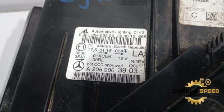 Far stanga Led A2059063903 ( Mic Defect ) Mercedes-Benz C-Class W205/