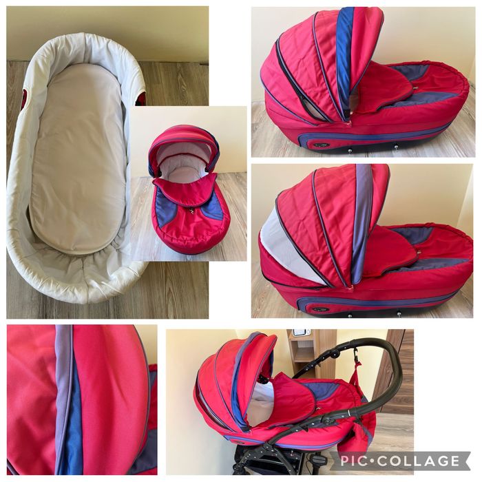 Бебешка количка 3в1 Gusio Carrera