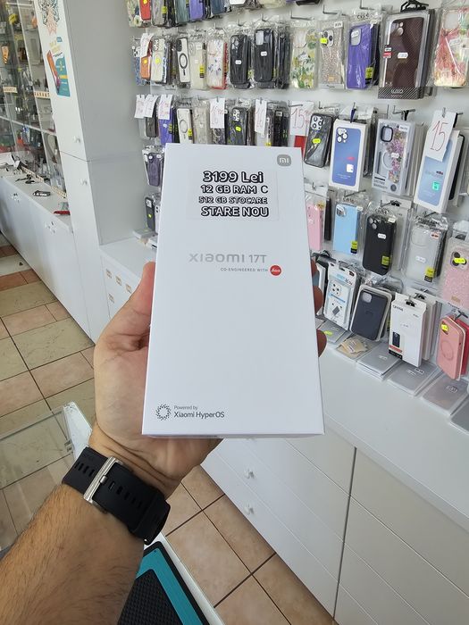 Xiaomi 17T, 12/512 GB, Sigilat, Garanție