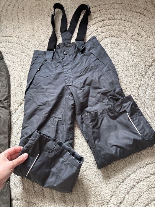 Pantaloni de ski cu bretele 110-116
