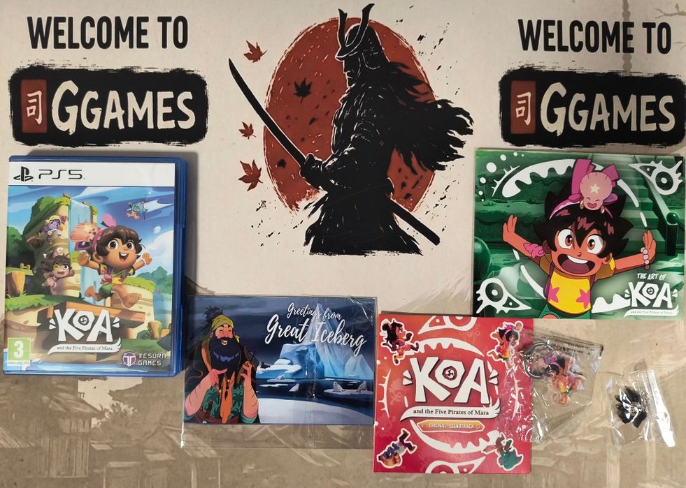 Koa and the five Pirates of Mara Collectors edition PS5