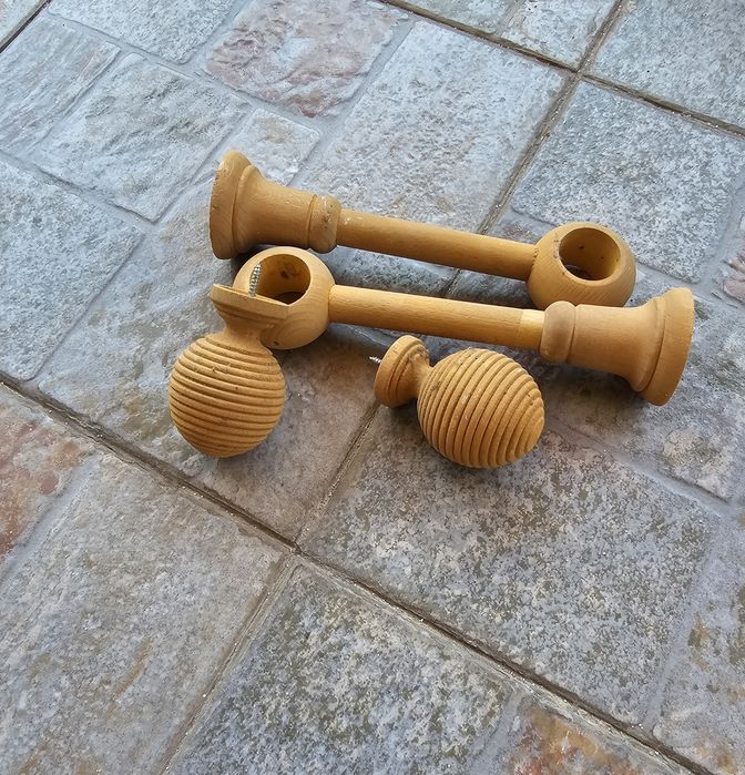 Prinderi draperii din lemn