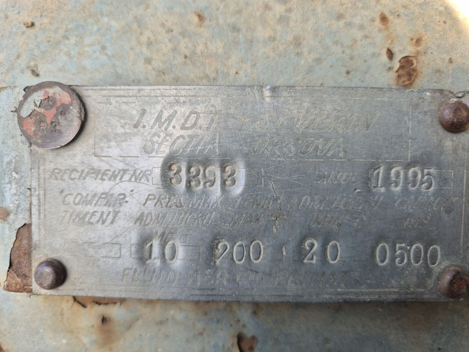 Vand-dezmembrez electocompresor industrial 500 litri