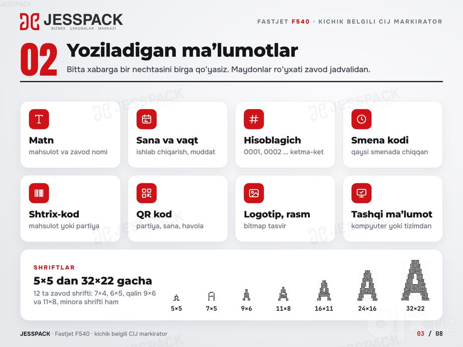 Маркиратор | Датер | Принтер даты | Срок годности | Fastjet F540