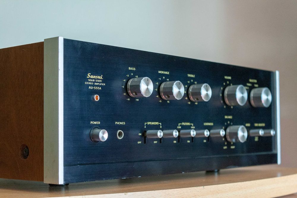 Amplificator Sansui AU-555A
