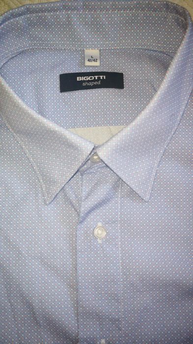 Cămașă slim fit  Bigotti mărimea L purtata o data