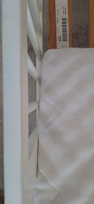 Vand pat Ikea cu saltea pentru  copii,70x160