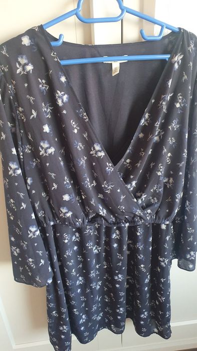 Rochie gravida & alaptare H&M MAMA, mărimea L, imprimeu floral