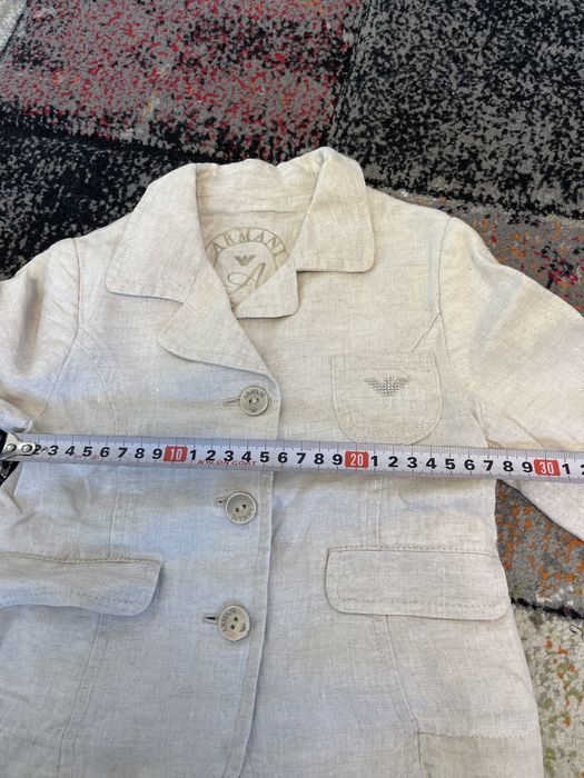 Сако за 2 год,ленено сако Armani 2 г,Комплект за момче 6 месеца