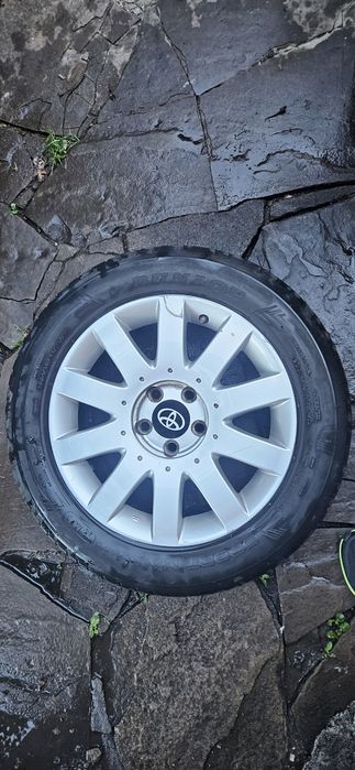 5/114.3/17 toyota rav 4 avensis corolla резервна джанта с гума за тойота рав 4
