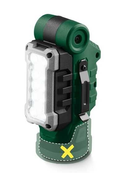 Lampa , lanterna Parkside cu leduri si magnet 12v  fara baterie