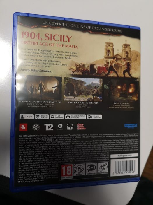 Mafia the old country PS5