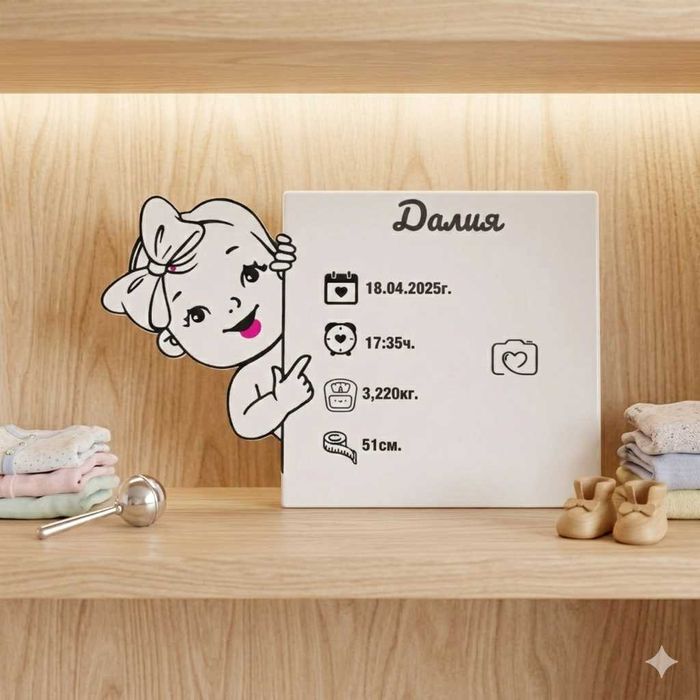 3Д Декорация за детска стая