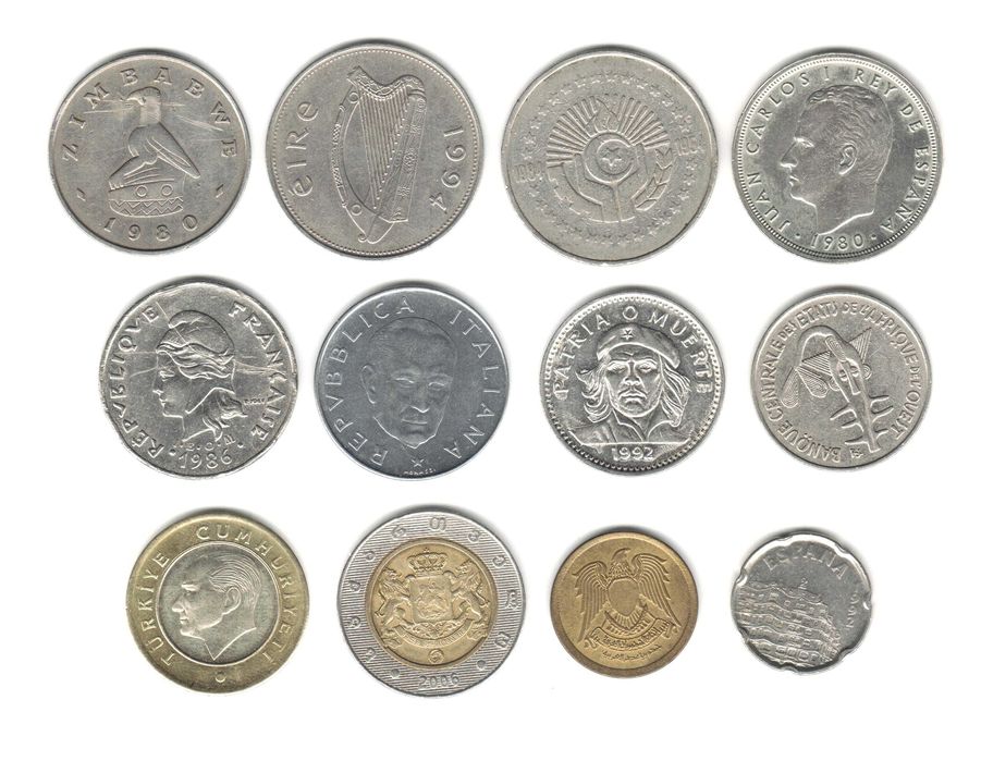 Монеты разных стран