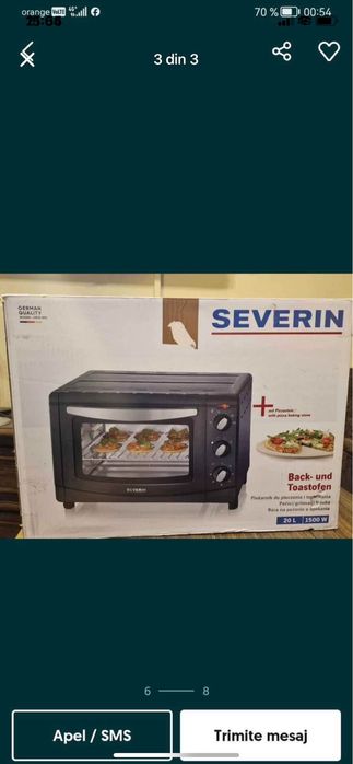 Cuptor electric severin