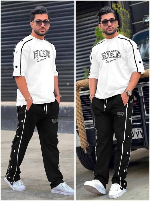 Trening 2 piese barbati tricou si pantaloni lungi